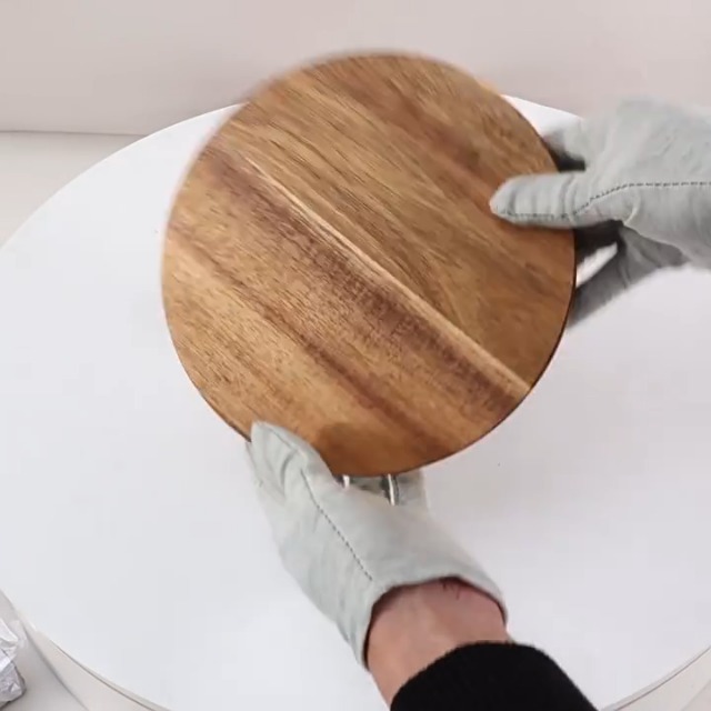 Amazon.co.jp: Toivexa メッザルーナ ハーブチョッパー 木製